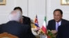 지난 2018년 7월 이란 테헤란에서 리용호 북한 외무상과 모하마드 자바드 자리프 이란 외무장관이 회담했다.