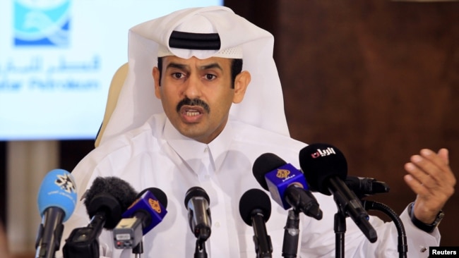 Mentri Energi Saad al-Kaabi, di Doha, Qatar, 4 Juli 2017. (REUTERS/Naseem Zeitoon).