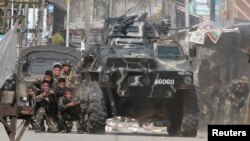Chính phủ Philippines đã tuyên bố tình trạng vô luật lệ tại Mindanao để mở đường cho sự hợp tác chặt chẽ hơn giữa các lực lượng cảnh sát và quân đội nhằm dẹp tan các phần tử nổi dậy. (Ảnh tư liệu) 
