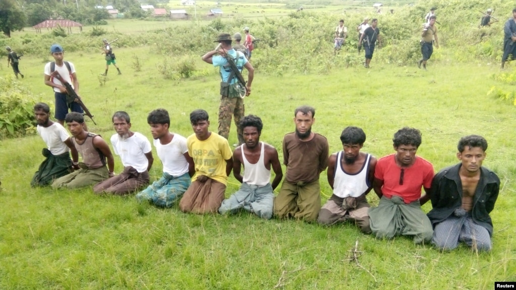 Reuters Investigates: Massacre in Myanmar ျမန္မာႏုိင္ငံမွ အစုလိုက္အျပံဳလိုက္သတ္ျဖတ္မႈဆိုတဲ့ ေခါင္းစဥ္နဲ႔ အစီရင္ခံစာ ႐ိုက္တာသတင္းဌာနက ေဖေဖာ္ဝါရီလ ၈ ရက္ေန႔စြဲနဲ႔ ထုတ္ျပန္။ September 2, 2017. Picture taken September 2, 2017.