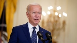 In this April 15, 2021, file photo, President Joe Biden speaks in the East Room of the White House in Washington. (AP Photo/Andrew Harnik, File)