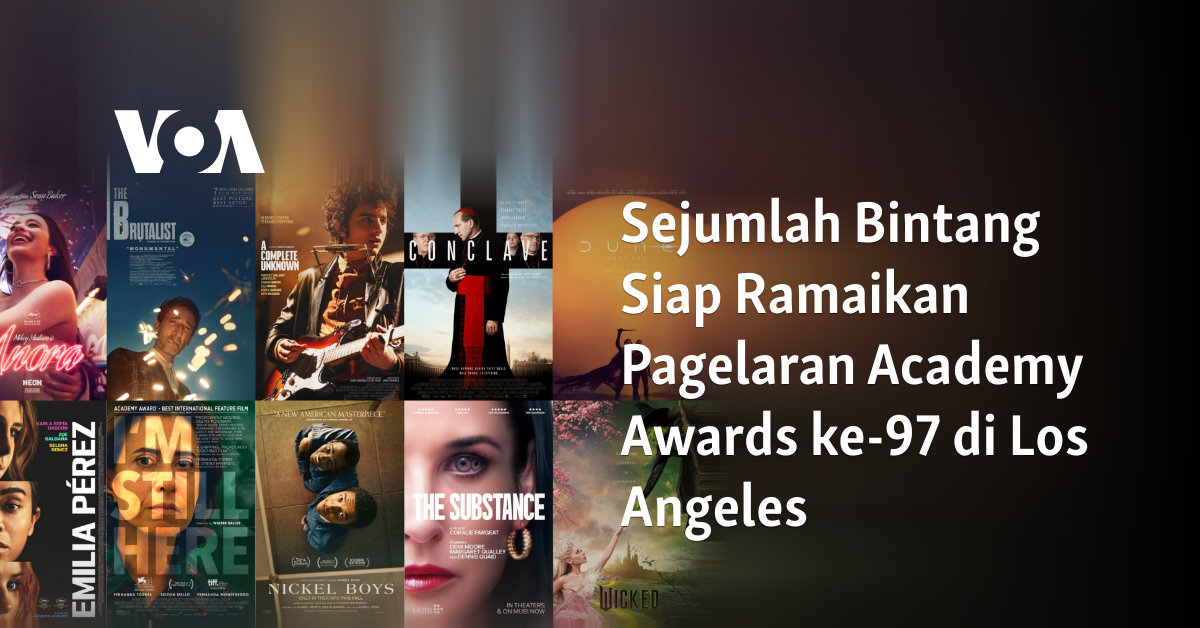 Sejumlah Bintang Siap Ramaikan Pagelaran Academy Awards ke-97 di Los Angeles