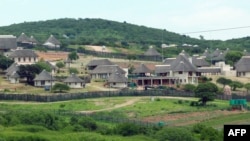 FILE - South African President Jacob Zuma's private residence in Nkandla, some 178 kilometres north of Durban. 