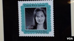 In early 2017, Costa Rica issued a stamp honoring native-born Sandra Cauffman for her accomplishments as a NASA engineer.