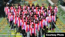 Kelompok paduan suara anak Indonesia 'The Resonanz Children Choir' di AS (foto/dok: TRCC)
