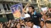 Mısır'da Hristiyan Göstericilerden Oturma Eylemi