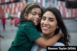 26-year-old Argelia Rico, shown here with her daughter Lily, is one of 13,000 DACA recipients in Nevada.
