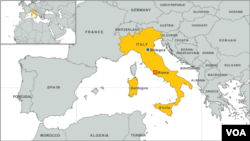 Map of Italy