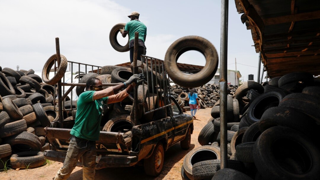 A New Type of Black Gold in Nigeria: Used Car Tires