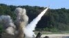 FILE - A U.S. MGM-140 Army Tactical Missile is fired during U.S.-South Korean exercises in South Korea, July 5, 2017. There's debate in the U.S. about whether the nation should consider redeploying tactical nuclear weapons to the Indo-Pacific. (South Korea Defense Ministry)