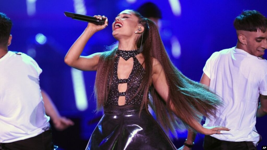 Ariana Grande se presentó en Wango Tango en Los Ángeles, el 2 de junio de 2018. 