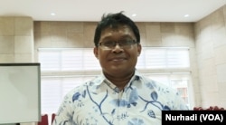 Riris Andono Ahmad, pengajar di FKKMK UGM. (Foto: VOA/ Nurhadi)