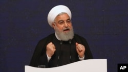 El presidente iraní, Hassan Rouhani, rechazó cualquier posible conversación con Estados Unidos el martes 21 de mayo de 2019, cuando crece la tensión entre ambas naciones.