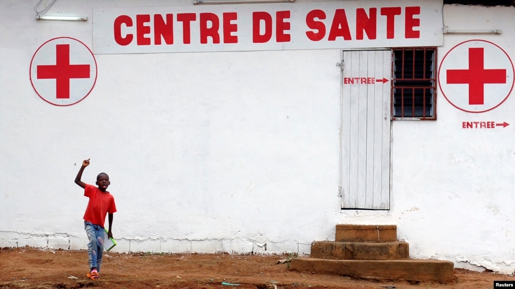 Un centre de santé de la Croix-rouge à Yaoundé, le 20 mars 2009.