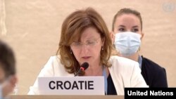 Her Excellency Vesna Batistic Kos Ambassador of Croatia to the UN 