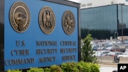 FILE - The National Security Agency (NSA) campus in Fort Meade, Md.