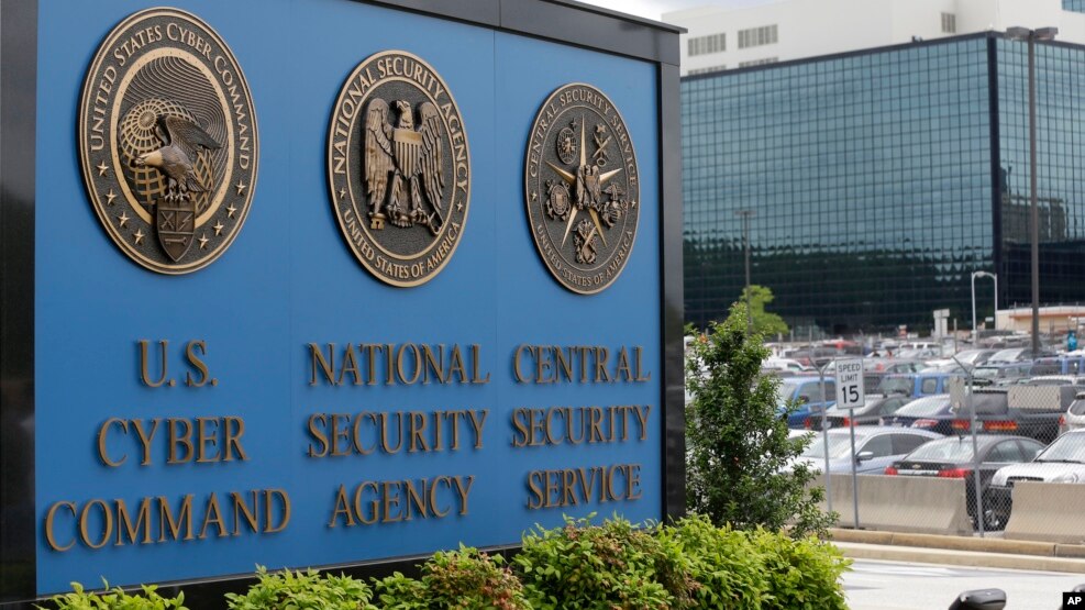 FILE - The National Security Agency (NSA) campus in Fort Meade, Md.