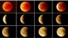 Eclipse lunar, superluna y luna de sangre simultáneos para el fin de semana