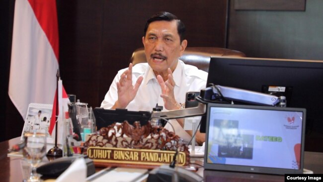 Menko Marves Luhut Binsar Pandjaitan. (Foto: Kemenko Marves)