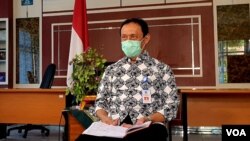 Kepala Dinas Kesehatan Kabupaten Sleman, DIY, Joko Hastaryo. (Foto: VOA/ Nurhadi)