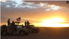  US soldiers conduct training during operations at Al Tanf Garrison in southern Syria, Nov. 21, 2017.