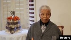 Nelson Mandela no seu 94 aniversário
