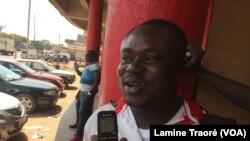 Serge Kalaga, un citoyen burkinabè, Ougadougou, le 3 mars 2019. (VOA/ Lamine Traoré)