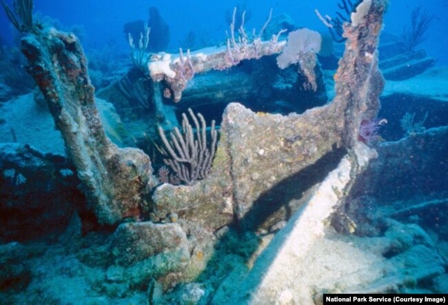 The Lugano shipwreck site