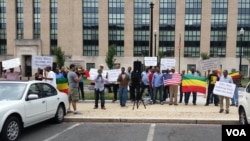 VOA-Ethiopian Protest
