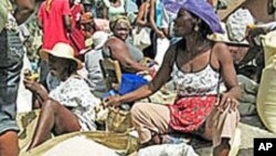 FILE - A Haitian market.