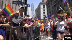 Kori Ligon, a member of the U.S. Army, says the aftermath of the Orlando mass shooting has brought her closer to her family. (R. Taylor/VOA)