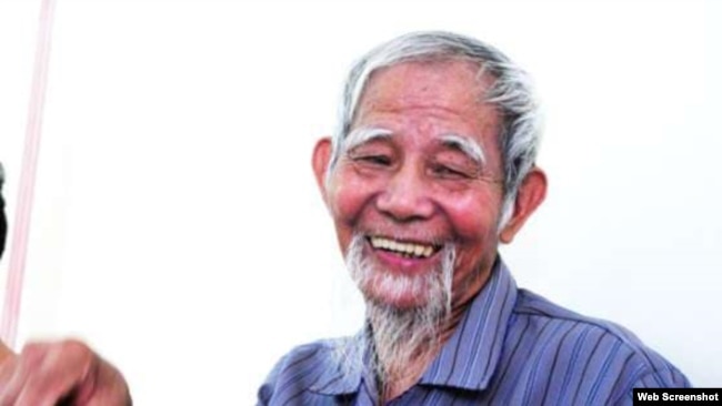 Ông Lê Đình Kình. Photo Facebook Đong Tam TV