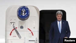 FILE - U.S. Secretary of State John Kerry.