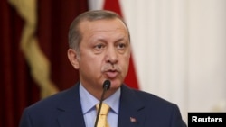 Turkey's President Recep Tayyip Erdogan