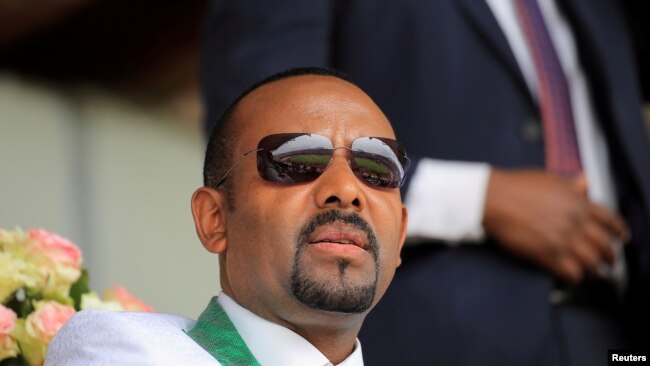 FILE - Ethiopian Prime Minister Abiy Ahmed is pictured in Jimma, Ethiopia, June 16, 2021.