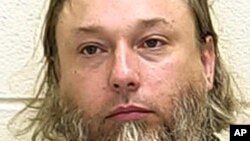 Michael Hari, cerveau présumé de l'attentat de 2017 contre le Centre islamique Dar Al-Farooq, banlieue de Minneapolis, Minnesota, Etats-Unis.