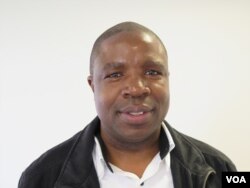 Deprose Muchena, director of Amnesty International's regional office in Johannesburg, South Africa (Sebastian Mhofu/VOA).