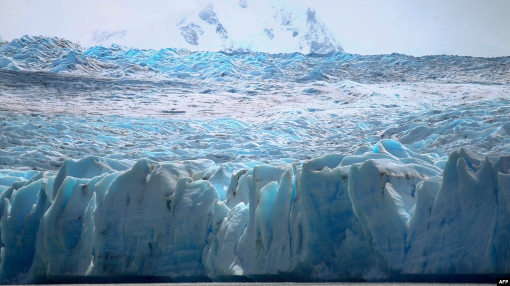 Vista del glaciar Grey en el Parque Nacional Torres del Paine en Magallanes, Chile, el 29 de noviembre de 2017.