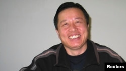 FILE - Chinese human rights lawyer Gao Zhisheng is seen in Beijing, 2006.