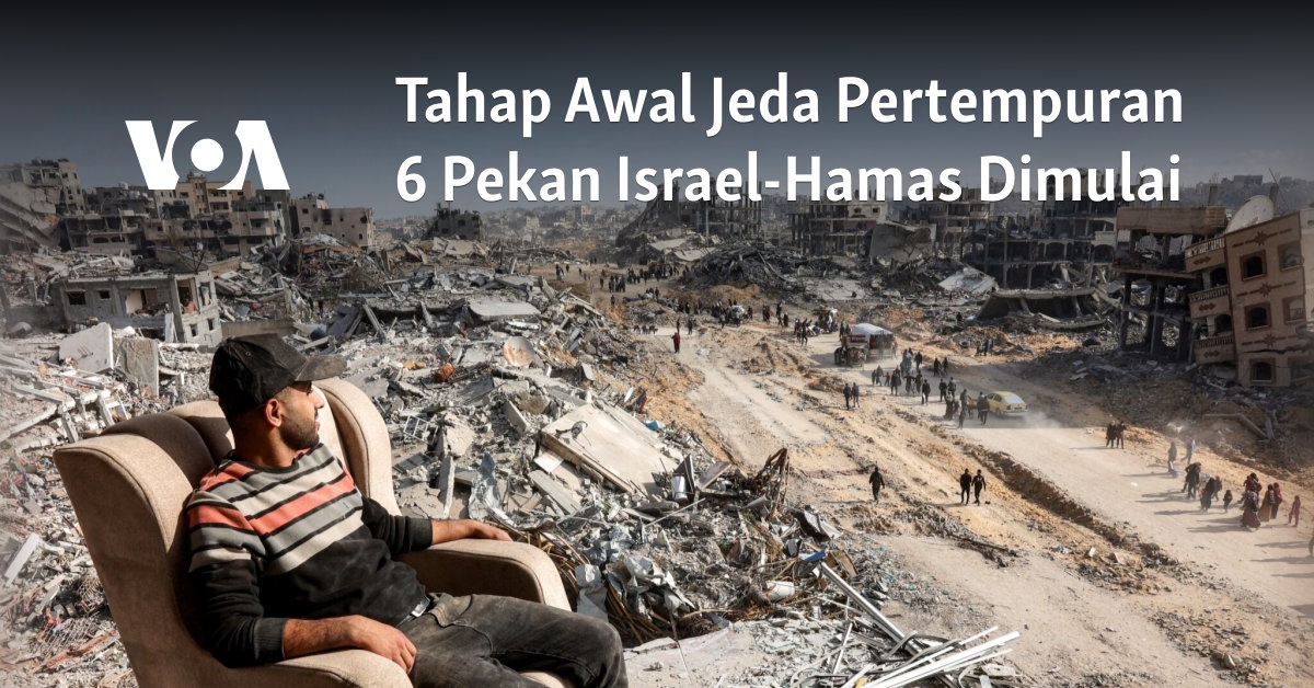 Tahap Awal Jeda Pertempuran 6 Pekan Israel-Hamas Dimulai