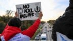 Người biểu tình chống xây dựng đường ống dẫn dầu Keystone XL.