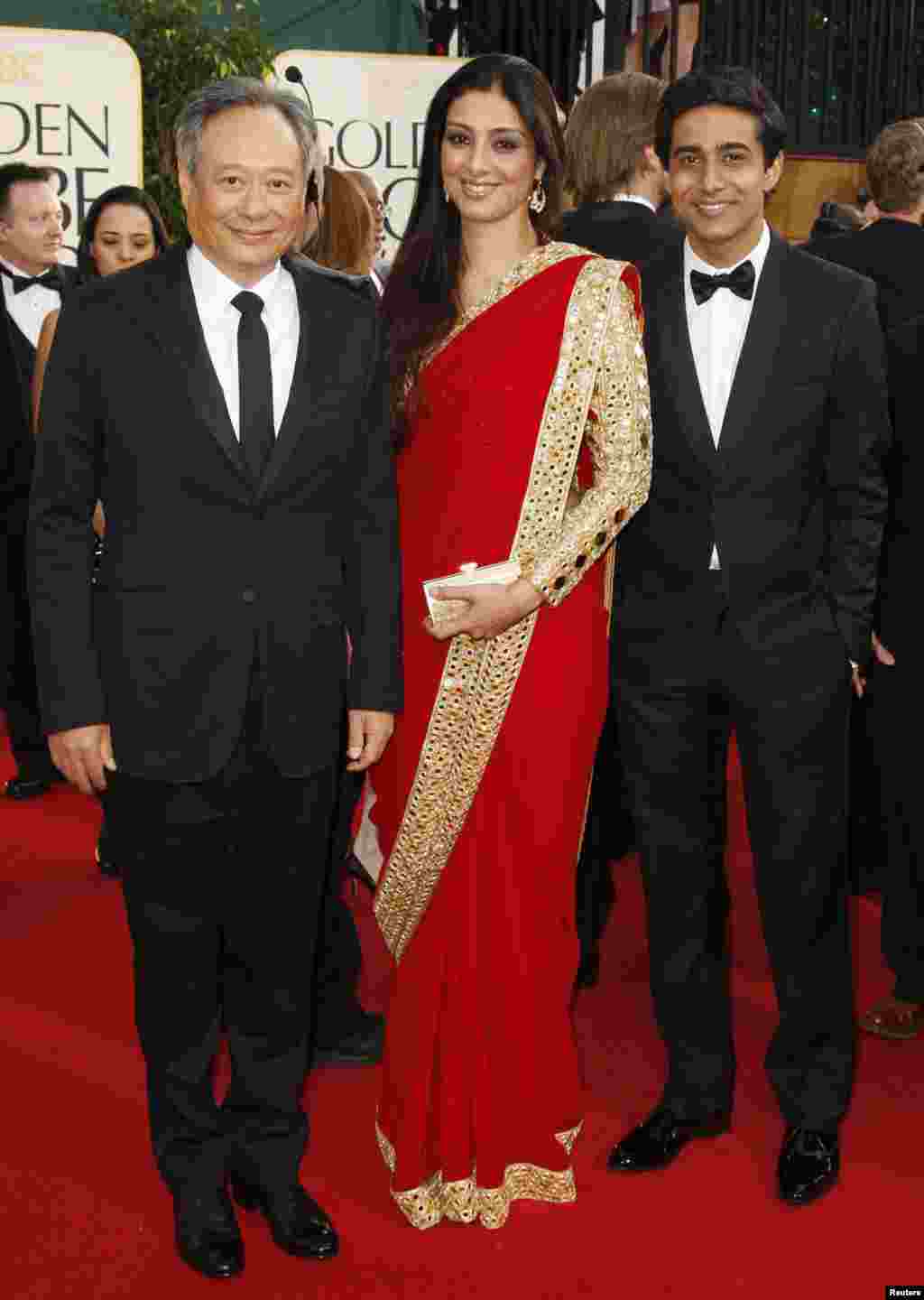 Rejissyor Ang Li, aktrisa Tabu va aktyor Suraj Sharma