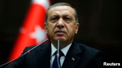 FILE - Turkish President Recep Tayyip Erdogan
