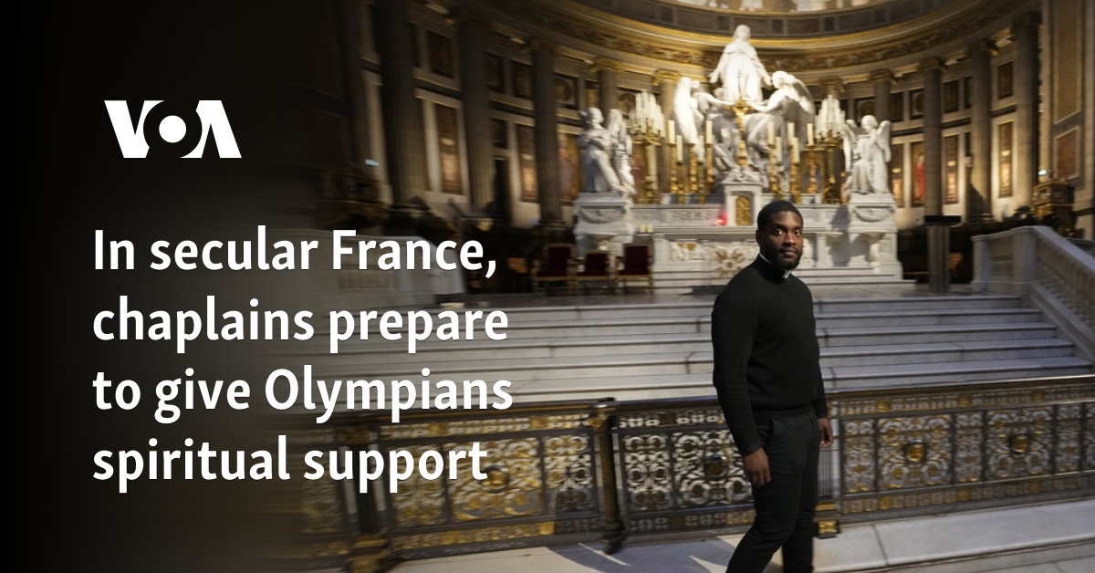 In secular France, chaplains prepare to give Olympians spiritual support