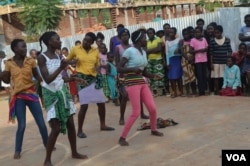 Jacaranda School students participate in "dancing show case."