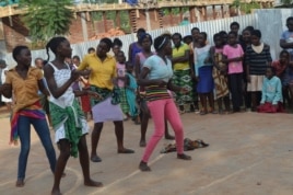 Jacaranda School students participate in "dancing show case."
