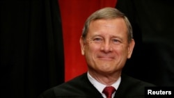 FILE - U.S. Chief Justice John Roberts