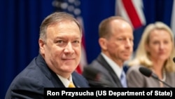 2019年美國國務卿蓬佩奧在美國紐約主持召開美澳印日四方會談。
