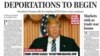 Boston Globe Publishes Satirical Page Showing 'Trump's America'