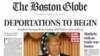 Boston Globe phát hành trang châm biếm ‘Nước Mỹ của ông Trump’